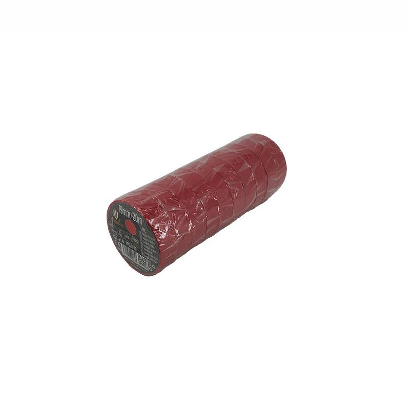 Izolačná páska 19mm/20m červená -TP1920/RD