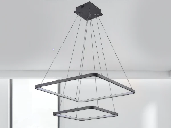 LED závesné svietidlo na lanku + diaľkový ovládač 90W - J4306/S