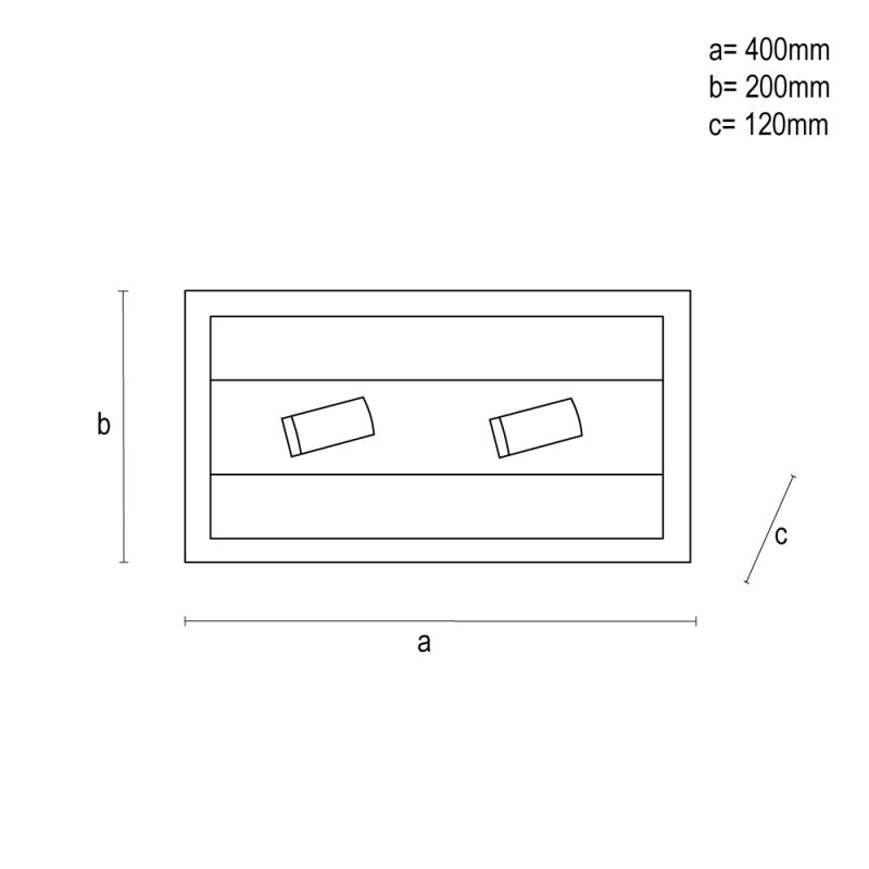 LED stropné svietidlo s diaľkovým ovládačom 37W - TA1332/B 15