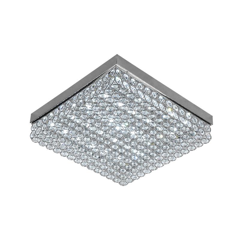 LED stropné luxusné svietidlo s diaľkovým ovládačom 55W - J2305/CH