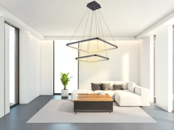 LED závesné svietidlo na lanku + diaľkový ovládač 90W - J4306/S 3