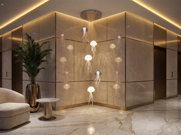 MEDUSA závesný krištáľový luster - V30061 2