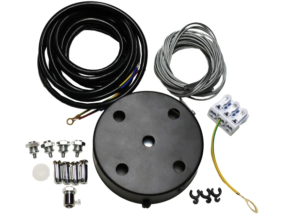 Závesné príslušenstvo čierne pre LED svietidlá CL7 - SN702 1