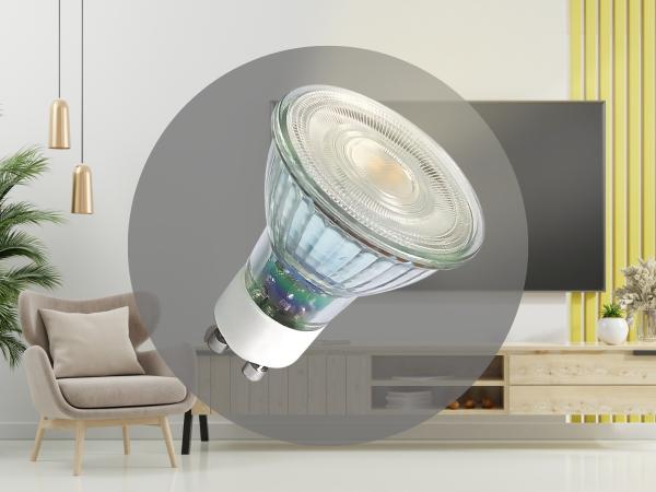 LED žiarovka 6,7W - GU10 / SMD / 3000K - ZLS1417 1