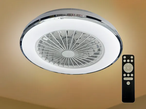 LED stropné svietidlo OPAL + stropný ventilátor + diaľkový ovládač 48W - LCL6342 1