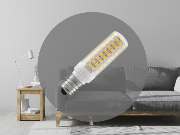 LED žiarovka 6,4W - E14 / SMD / 4000K - ZLS024