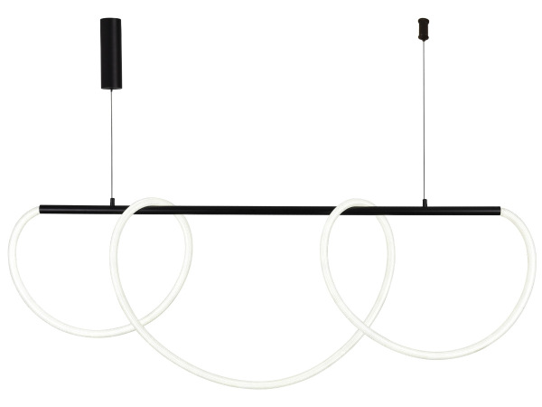 LED závesné svietidlo + diaľkový ovládač 105W - J4396/B 3