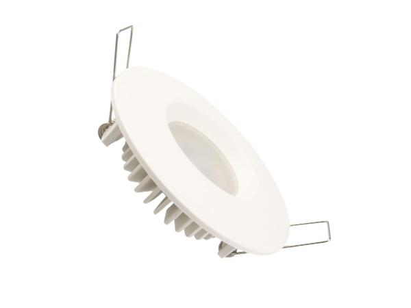 LED podhľadové svietidlo 7W / IP44 / DR02 / SMD / 4000K / WH - LDL253 1