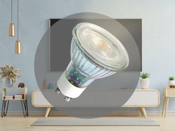 LED stmievateľná žiarovka 4,7W - GU10 / 3000K - ZLS1415D 1