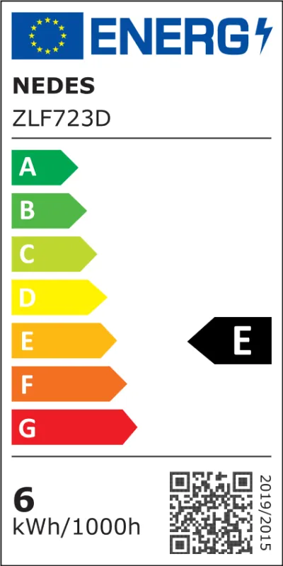 LED žiarovka / filament 6W - C35 / E14 / 4000K - ZLF723D