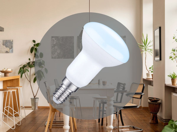 LED žiarovka 6W - R50 / E14 / SMD / 6500K - ZLS205 1