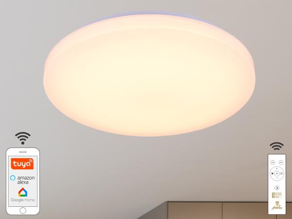 LED stropná lampa OPAL + diaľkový ovládač + Wifi 48W - LC902S 1