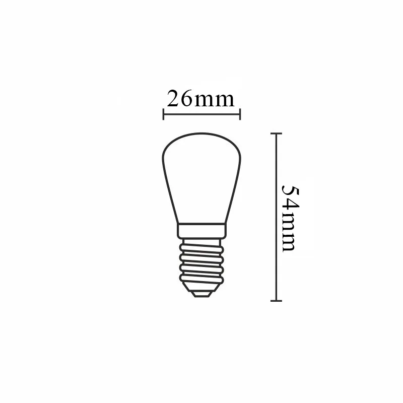 LED žiarovka 1,5W - MINI / E14 / COB / 6000K - ZLS001