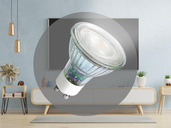 LED stmievateľná žiarovka 4,7W - GU10 / 4000K - ZLS1425D 1