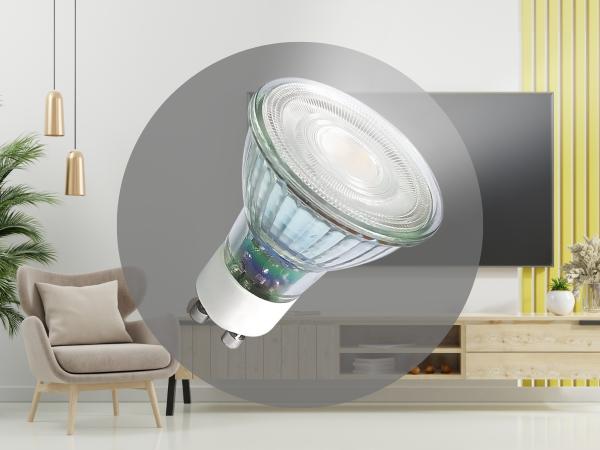 LED žiarovka 6,7W - GU10 / SMD / 4000K - ZLS1427 1