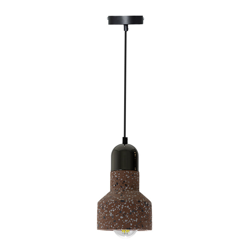 Závesné svietidlo Terrazzo / červená 1 x E27 - ME0214R/R 5