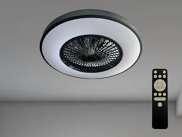 LED stropné svietidlo + stropný ventilátor + diaľkový ovládač 72W - LCL6351