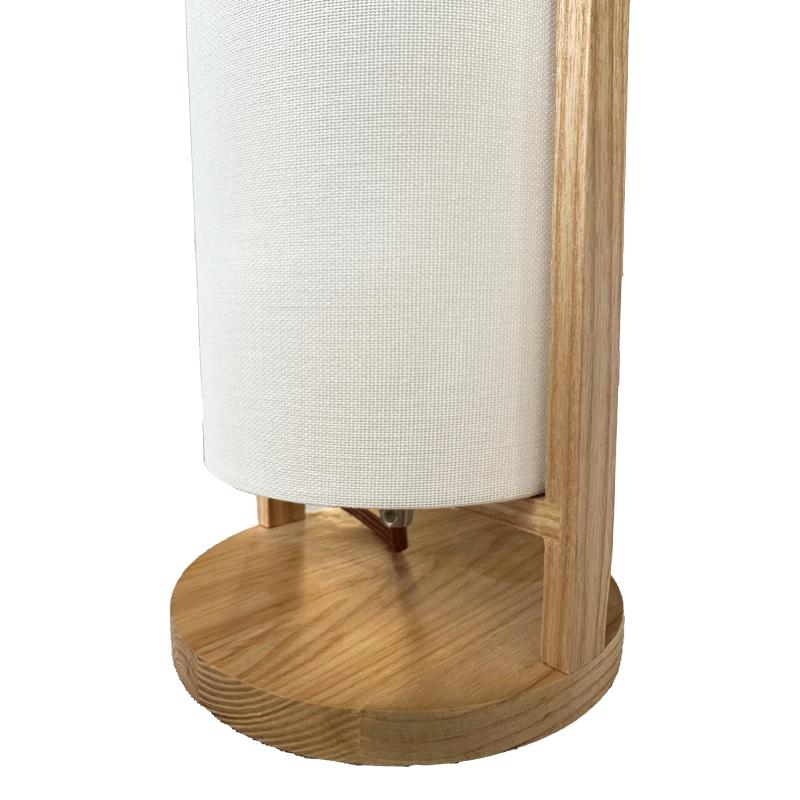 Dizajnová stolná lampa z masívneho dreva E27 / 60W - WRE171