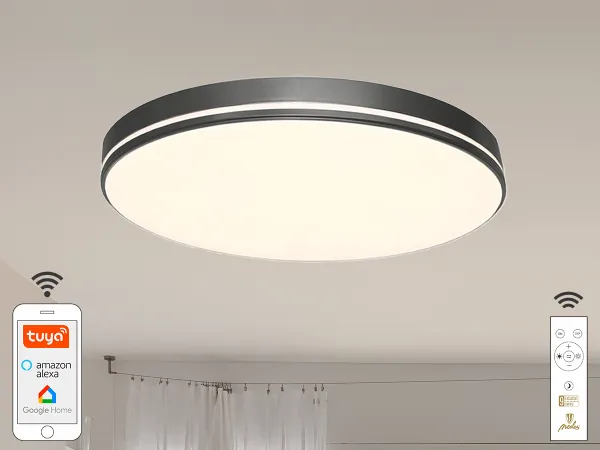 LED stropná lampa OPAL + diaľkový ovládač + Wifi 48W - LC902BB 1