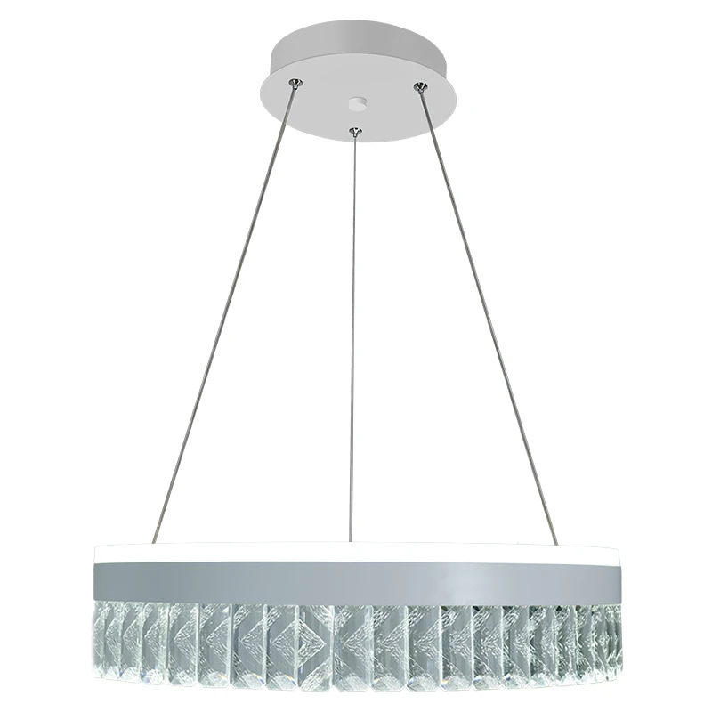 LED luxusné závesné krištáľové svietidlo s diaľkovým ovládačom 90W - TA2300/W 5