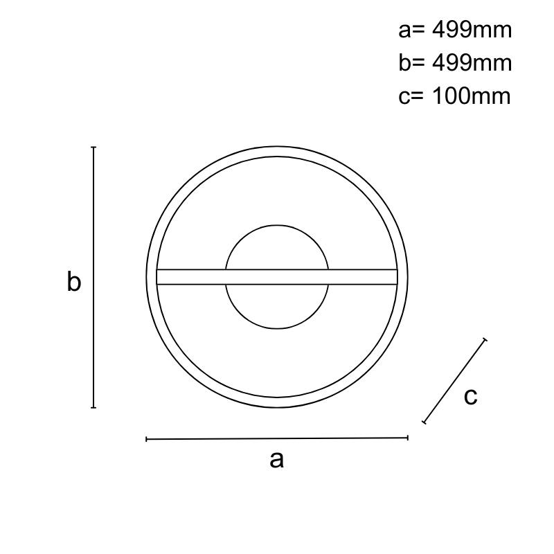 LED stropné svietidlo s diaľkovým ovládačom 60W - J7306/W