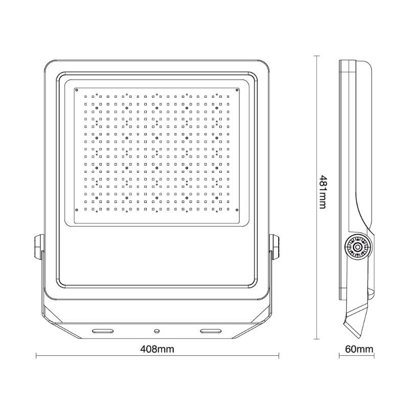 Vonkajší LED reflektor PROFI Plus 300W / 5000K - LF4028S