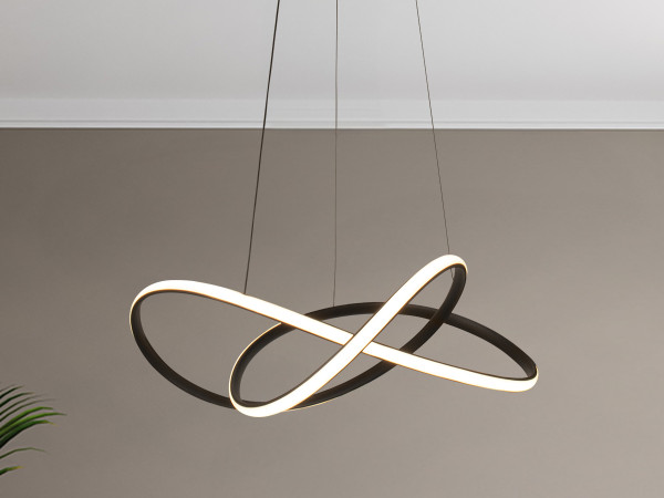 LED závesné svietidlo s diaľkovým ovládačom 85W - TA2311/B 1