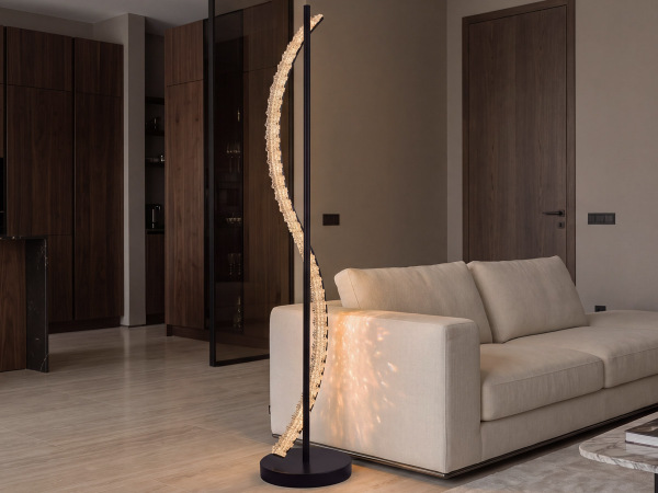 LED dizajnová stojaca lampa 70W - JF2312/B
