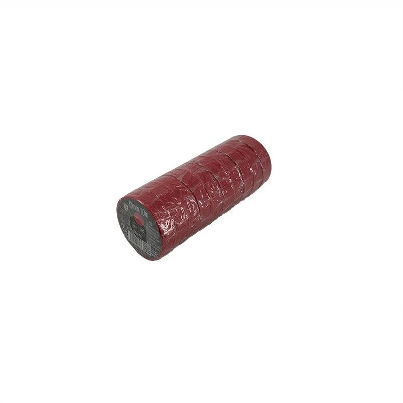Izolačná páska 15mm/10m červená -TP1510/RD