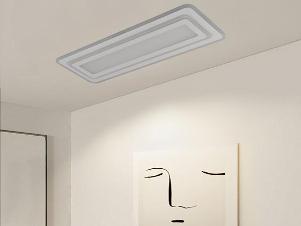 LED stropná lampa s diaľkovým ovládačom 125W - J1344/W 2