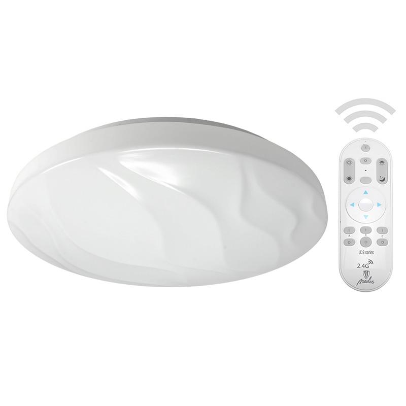 LED svietidlo OPAL+diaľk.ovládač 50W/CLR1/SMD/RC - LC801W