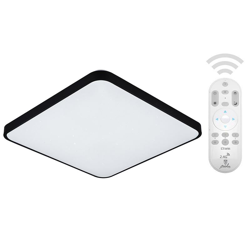 LED svietidlo STAR+diaľk.ovládač 50W/CLS0/SMD/RC/BK/AS - LC811A/BK/S